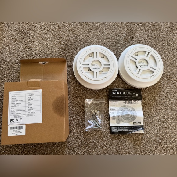 Sensor Brite Over Lite Ultra + Rechargeable Ceiling/ Wall Light - Picture 5 of 6